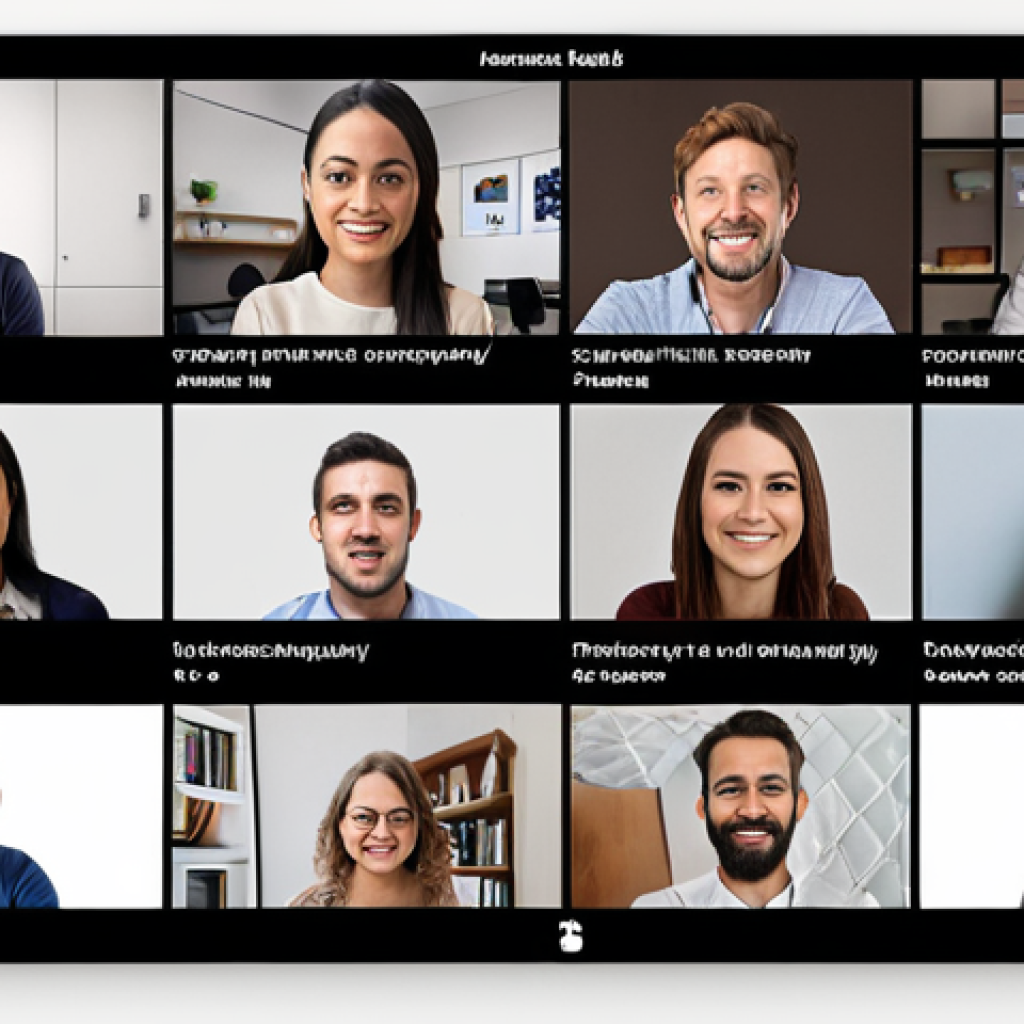 **

"A diverse team collaborates remotely, using online tools like Trello and Slack. Show a virtual stand-up meeting with team members in different time zones, communicating effectively despite the distance. Focus on trust and transparency."

**